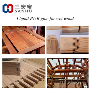 Keo dán gỗ sản xuất đồ gỗ D4 chống thấm nước, đóng rắn bằng độ ẩm, chất lỏng PUR dùng cho ván gỗ ẩm - Product Image 3