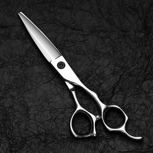 Professional Hairdressing Scissors 6 Inch Stainless Steel Sharp Blade Long Handle For Stylists - Product Image 1