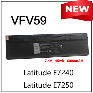 Batterie d'ordinateur portable Li-ion de remplacement VFV59 pour Dell WD52H Latitude E7240 E7250 VFV59 0W57CV GVD76 W57CV Batterie d'ordinateur portable de haute qualité - Product Image 2