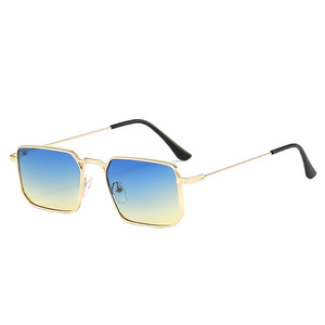 Unisex Metal <b>Square</b> <b>Sunglasses</b> UV400 PC Lens Fashion Outfits Fishing Trip - Product Image 5