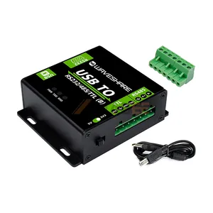 Adaptateur de connecteur de convertisseur TTL USB isolé de qualité industrielle vers RS232 RS485 RS 232 485