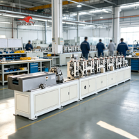 Ligne de production de protecteurs de bords en papier industriel, machine de formage de panneaux d'angle en papier kraft pour matériaux d'emballage de palettes et de marchandises