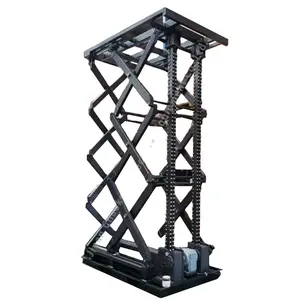 Scissor Hydraulic cylinder lift rotating stage work platform Lift stage platform lift for workstation