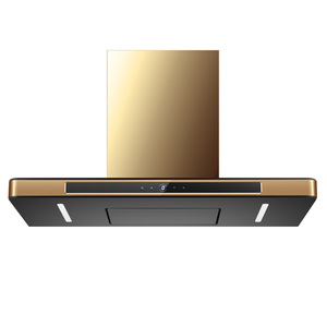 <span class=keywords><strong>Cappa</strong></span> aspirante elettrica di lusso dorata dal <span class=keywords><strong>design</strong></span> moderno OEM <span class=keywords><strong>per</strong></span> <span class=keywords><strong>cucina</strong></span> - Product Image 4