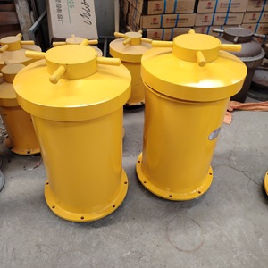KBQ100 Anti-Explosion Container Steel Powder Coated <b>Toggle</b> Closure Industrial Storage Cylinder Floor Standing - Product Image 1