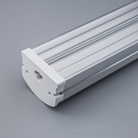 Tube LED linéaire à installation facile 30/60/72/120W Noir/Argent 2/4/5/8 pieds Garantie 3 ans Angle de faisceau 120°