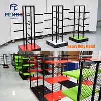 Solution pour magasin de vêtements de sport : présentoir et armoire personnalisés pour maillots de cricket et de baseball avec équipe d'installation locale aux États-Unis