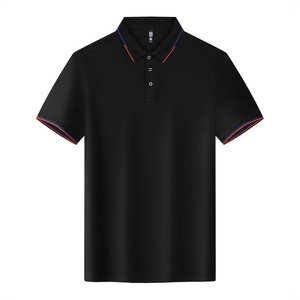 Customized Workwear Polo Shirt White Short Sleeve Solid Color Polyester Corporate Uniform Daily Wear - Product Image 3