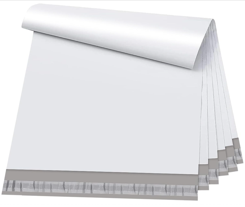 Economy White PE Mailing Bags Bulk