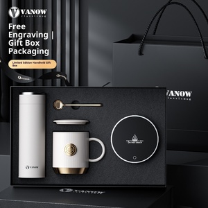 <span class=keywords><strong>Vaso</strong></span> Térmico para Hombre y Mujer, Taza con Aislamiento al Vacío, Pantalla de Temperatura, Juego de Infusor de Té, Estilo Ejecutivo, Separación de Té y Agua, Regalo de Cumpleaños - Product Image 3