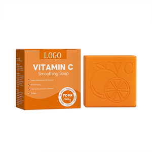 Toptan el yapımı C vitamini kızdırma sabunu vücut ve yüz yıkama tüm doğal - Product Image 6