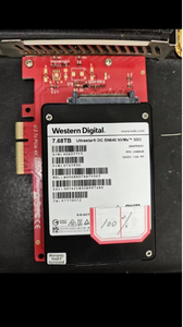 สำหรับ WD NVMe Enterprise SSD 3.84TB/7.68TB/15.6TB พอร์ตขยาย U.2สำหรับเซิร์ฟเวอร์ใช้โลหะพลาสติกภายนอกสำหรับเดสก์ท็อป - Product Image 3