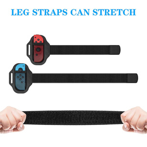 Sangle de jambe pour accessoires de jeu Nintendo Switch Sports <span class=keywords><strong>Ring</strong></span> <span class=keywords><strong>Fit</strong></span> <span class=keywords><strong>Adventure</strong></span>, bande de jambe élastique réglable et respirante pour Joy-Cons - Product Image 2