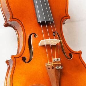 Glarry GV101ชุดไวโอลินอะคูสติกแบบธรรมชาติมาพร้อมกับโบว์ (ไม้บราซิล) สายคล้องคอที่เหลือจากไม้เมเปิ้ลโก้เก๋ - Product Image 6