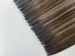 Cabello Humano Ruso de 20 Pulgadas, Cabello con Cutícula Extra Plana y Alineada, Producto de Cabello en Capas, Triple Trama Genius Weft - Product Image 3