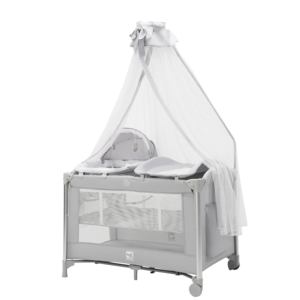 P999NF bebé niños <span class=keywords><strong>cama</strong></span> plegable niño bebé pluma de juego con extra mini cuna de bebé - Product Image 2