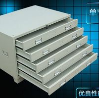 Meuble de rangement horizontal pour CD et DVD à 5 tiroirs