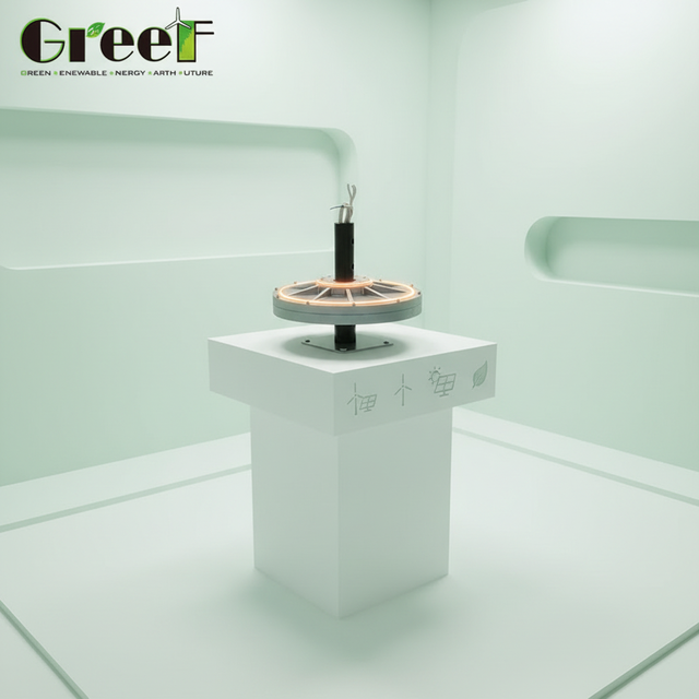 Coreless Structure, Axial Flux Generator, Good Heat Dissipation for High Temperature Industrial Applications