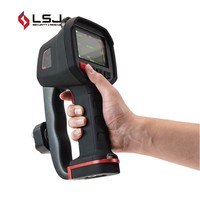 Caméra thermique intégrée pour pompiers MF500, détection de gaz multi-capteurs, longue portée 30-800m, mesure de distance laser thermique