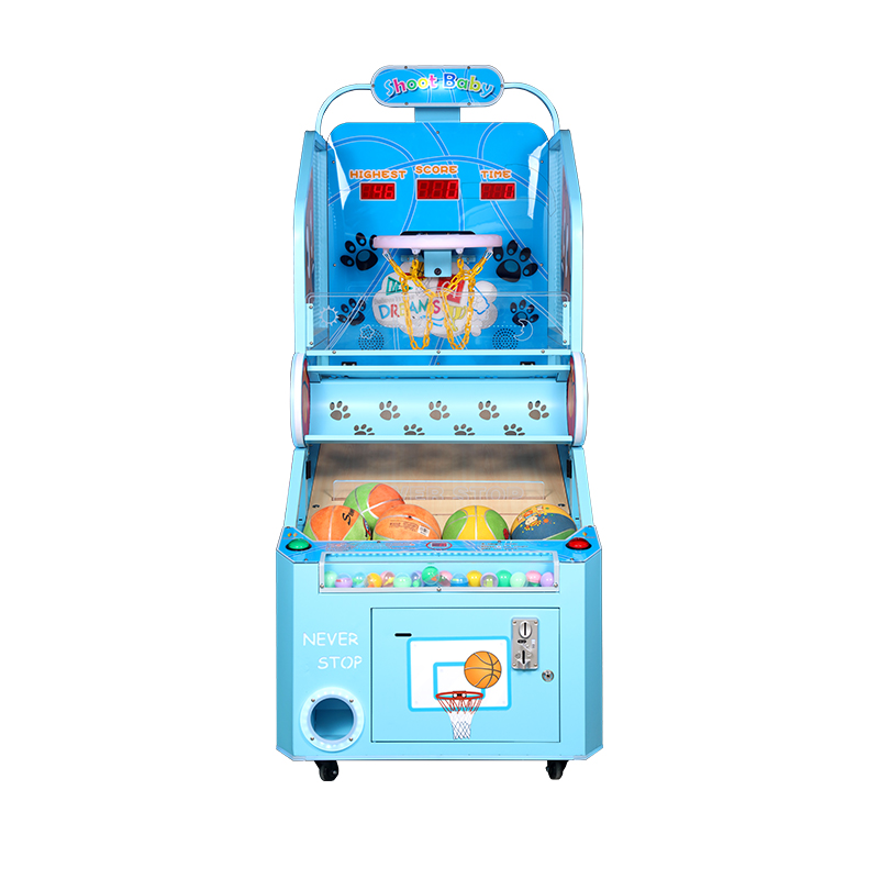 Single Basketball Street Ticket Exchange Game Machine Coin-Operated Sports Equipment for Children's Game Centers