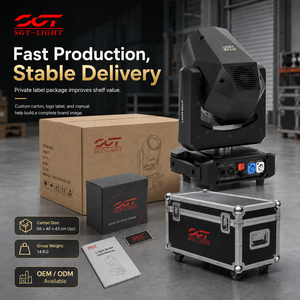Faro Laser a Testa Mobile 120W con Sorgente Laser 60W, Fascio da 1 Grado, DMX512 RDM 16/18CH, Prisma 8+48, Attrezzatura Scenica per Nightclub - Product Image 5