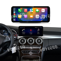 Voyeego écran tactile Carplay DVD 12.3 pouces lecteur DVD de voiture 8 + 64GB Android 13 GPS Radio multimédia pour Mercedes benz classe C W205