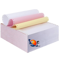 Impresora de forma continua de recibo de factura Impresión de oficina A4 Copia Papel sin carbón Personalizar Fábrica Oem 1-6 capas 500 hojas