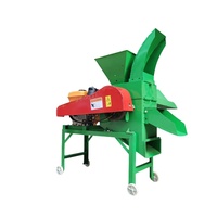 Hachoir à paille pour l'alimentation des animaux Machine de coupe-paille Machine de coupe d'herbe Machine de coupe de paille de paille Coupeur d'ensilage