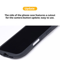 Coque de refroidissement personnalisable, nouvelle couleur, très vendue, pour iPhone 18 17 Pro Max, en TPU, maille fine, avec airbag, givrée, antichoc