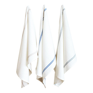 Essuie-tout de cuisine rectangulaire en coton rayé style nordique, 100% coton, pour usage domestique - Product Image 5