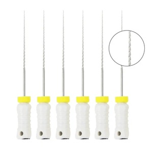 Hot bán nha khoa niti tay sử dụng các tập tin 6 cái/gói k-file reamers 21/25 mét #15-40 dụng cụ nội nha kênh gốc <span class=keywords><strong>H</strong></span> tập tin - Product Image 4