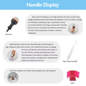 Multifunctional <b>Scalp</b> Analysis Hair Growth Device 262 Level Light <b>Scalp</b> <b>Massager</b> Anti Hair Loss Follicle Care Salon Device - Product Image 3