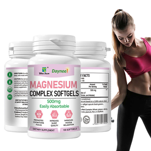 Suplemento Herbal de Alta Calidad de Fábrica N27, Complejo de Magnesio Natural en Cápsulas Blandas para Energía y Salud del Sueño, No Apto para Mujeres Embarazadas - Product Image 2