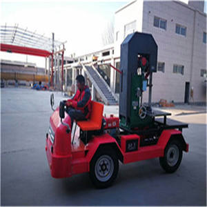 Scie à ruban verticale diesel mobile Scie à ruban pour couper les bûches de bois - Product Image 3