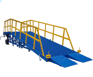 Hydraulic Movable <strong>Container</strong> <strong>Loading</strong> <strong>Ramp</strong> Heavy Duty Portable Truck Dock Yard <strong>Ramps</strong> - Product Image 3