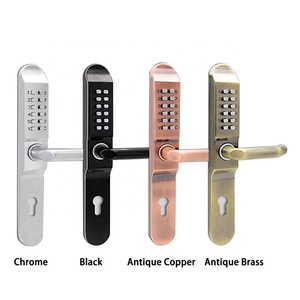 Khóa Cửa Biệt Thự Cơ Khí Chất Lượng Cao Và An Ninh Với Mã <span class=keywords><strong>Pin</strong></span> Cơ Khí Nút Nhấn Kết Hợp Khóa Cửa Xi Lanh - Product Image 5