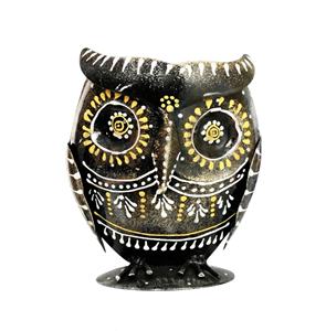 Elegante Soporte para Bolígrafos de Aluminio con Diseño de Búho, Ligero, Moderno y Artístico, para Decoración de Oficina, que Mejora el Estilo del Escritorio - Product Image 1