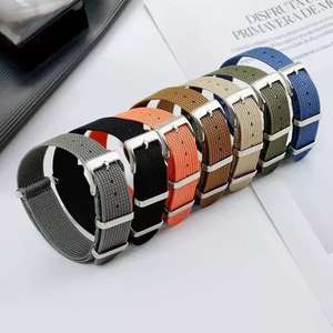 Correa <span class=keywords><strong>de</strong></span> Reloj Deportiva <span class=keywords><strong>de</strong></span> Nailon Elástico Tejido a <span class=keywords><strong>Precio</strong></span> <span class=keywords><strong>de</strong></span> Fábrica, Compatible con Relojes Inteligentes, Duradera, con Hebilla <span class=keywords><strong>de</strong></span> Pasador para <span class=keywords><strong>Huawei</strong></span> y Samsung <span class=keywords><strong>de</strong></span> 20 y 22 mm - Product Image 6