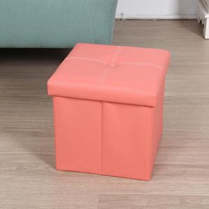 Pouf de rangement pliable en similicuir PVC et <span class=keywords><strong>banc</strong></span>-<span class=keywords><strong>coffre</strong></span> de rangement pour chambre à coucher, vente en gros - Product Image 4