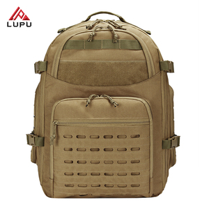 Large Capacity Tactical <b>Backpack</b> Nylon Softback for Outdoor Sports Hiking Cycling Mountaineering Camping Zipper Closure - Product Image 1