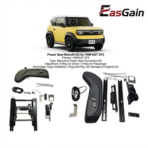 ชุดอัพเกรดเบาะนั่ง 3 ที่นั่งคุณภาพสูงสำหรับ VinFast VF พร้อมระบบ G-sensing, เบาะ<span class=keywords><strong>ป</strong></span>รับไฟฟ้าแบบปรับเอง, ระบบเข้า-ออกด้วยปุ่มเดียว - Product Image 1