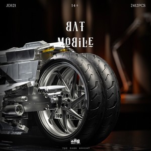 XJD JD121 2421 Pezzi Set <span class=keywords><strong>di</strong></span> Costruzioni Modello Auto Batmobile del Film, Mattoncini Tecnici in Plastica, Giocattolo Moderno, Regalo per le Feste - Product Image 4