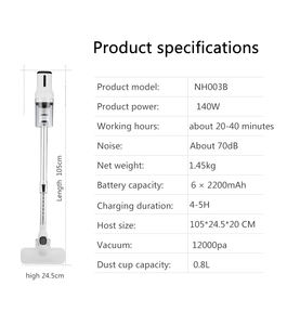 Nouvel <span class=keywords><strong>aspirateur</strong></span> portable multifonction pour un usage domestique, nettoie efficacement les sols <span class=keywords><strong>et</strong></span> les canapés pour éliminer les taches - Product Image 6