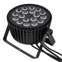 Светодиодные сценические прожекторы 18X10W DJ Light LED Par с пультом ДУ, 12 цветов, DMX512, звукоактивированные, с эффектами стробоскопа и заливки для свадеб