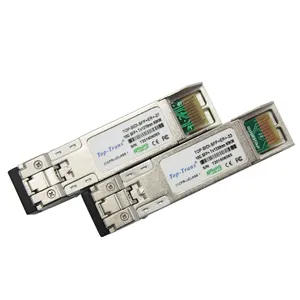 10G SFP + BIDI 1270nm/1330nm 40km 60km מצב יחיד סיבי 10GBASE-ER SFP מודול סימפלקס LC DDM