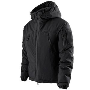 RNSHANGER Bomber personnalisé veste d'extérieur pour hommes femmes Camping hiver chaud <span class=keywords><strong>imperméable</strong></span> <span class=keywords><strong>randonnée</strong></span> coton vers le bas Parkas manteaux hommes vêtements - Product Image 3