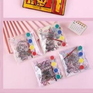 Sanrio – ensemble de peinture colorée translucide pour enfants, jouets à dessiner, matériel en papier unisexe de 3 à 6 ans - Product Image 3