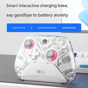 ABS không dây Gamepad cho Nintendo cho chuyển đổi Lite OLED 2 cảm biến chuyển động rung & nhanh chóng lửa trở lại nút trong suốt PC - Product Image 2