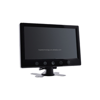 Monitor de camión con sombrilla, pantalla táctil de 4 canales, entrada de vídeo AV, TFT de 9 pulgadas, suministro de fábrica