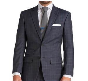 <span class=keywords><strong>Trajes</strong></span> Formales de Negocios para <span class=keywords><strong>Hombre</strong></span>, Corte Slim Fit, 3 Piezas, de Lana, Tallas Grandes, Fabricados en Guangzhou - Product Image 2